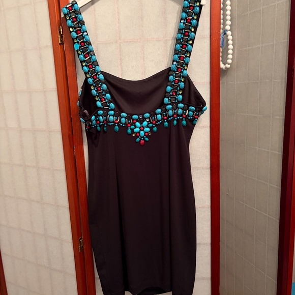 Beaded little black dress - Picture 3 of 13